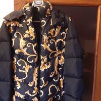 Piumino Versace donna duble face donna