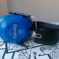 Cuffie Antirumore Beretta Peltor Vintage. Blu. 