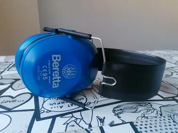 Cuffie Antirumore Beretta Peltor Vintage. Blu. 