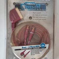 CAVO 2 Phono/RCA A Scart 5 MT