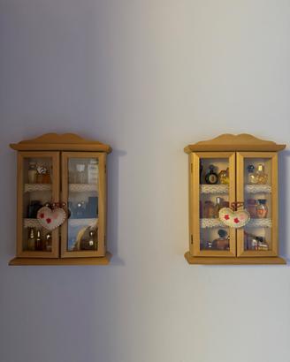 Vetrinette in legno