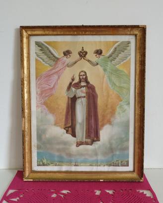 Stampa Cromolitografica Epoca Metà '900