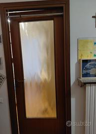 porte in legno e vetro da interno