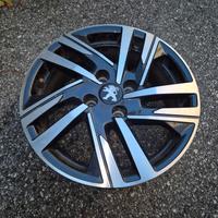 Cerchio In Lega Da 16" Per Peugeot 208 2024