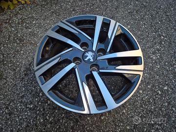 Cerchio In Lega Da 16" Per Peugeot 208 2024