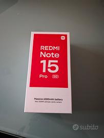 Redmi Note 15 Pro 5G 512GB/12GB  – NUOVO SIGILLATO