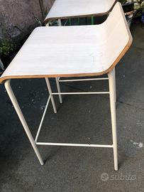 SGABELLI legno e ferro