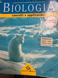 libro di biologia