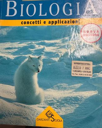 libro di biologia