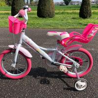 Bici bambina 14” Dino Bikes modello unicorno