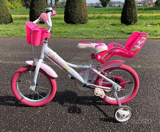 Bici bambina 14” Dino Bikes modello unicorno