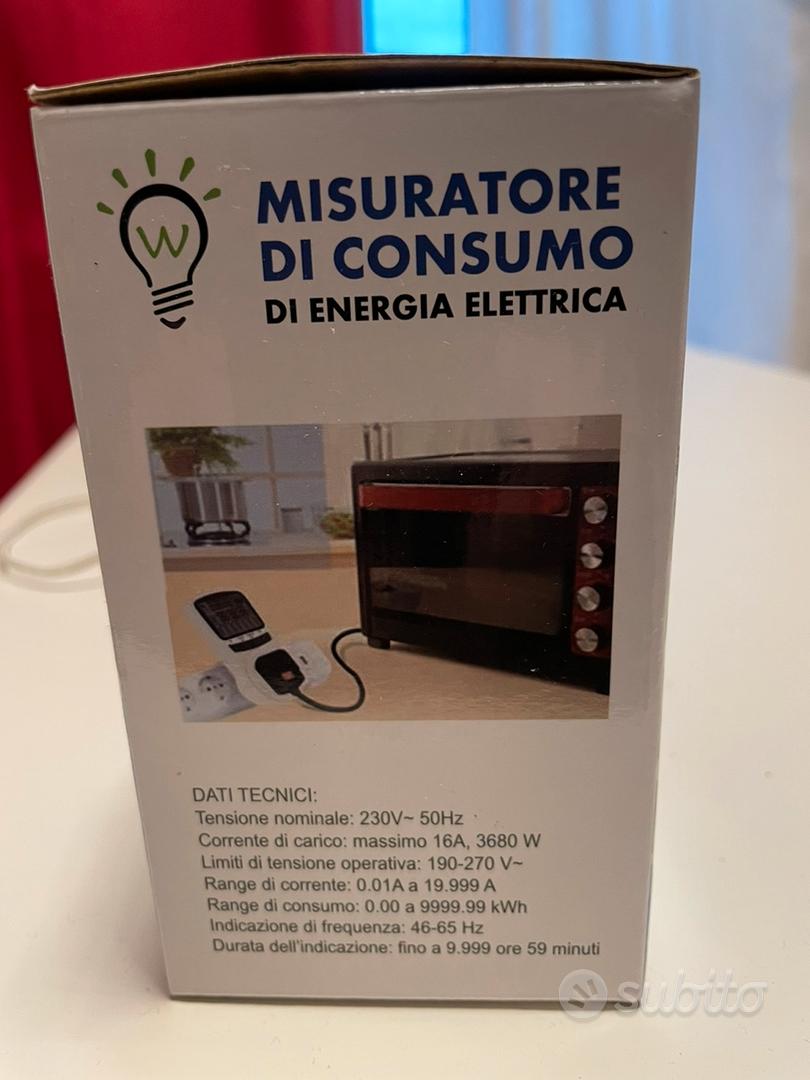 MISURATORE DI CONSUMO DI ENERGIA ELETTRICA - Elettrodomestici In vendita a  Bari