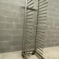 Carrello porta vassoi