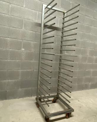 Carrello porta vassoi