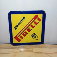 Insegna Tabella Smaltata Gomme Pirelli 60cm