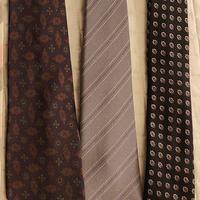 Lotto 38 cravatte Vintage marchi e tessuti vari