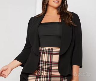Blazer nero shein curve