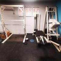 Multipower leg curl leg press 