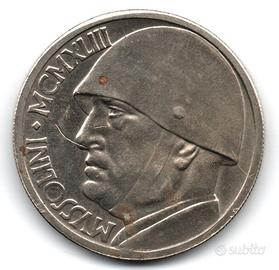 Medaglia 20 Lire/Mussolini con elmetto 1943 #WEU
