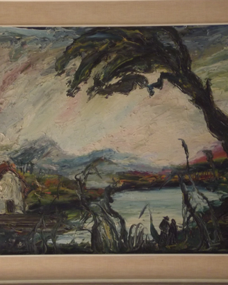 Quadro di Giuseppe Scardovelli Paesaggio argentino