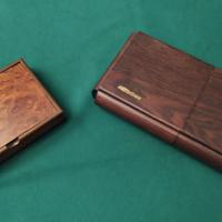 CUSTODIA PORTACARTE IN LEGNO
