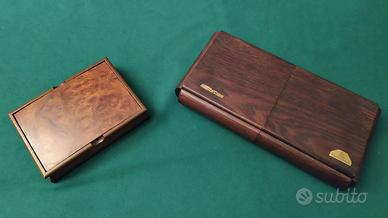 CUSTODIA PORTACARTE IN LEGNO