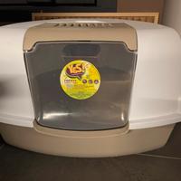 Lettiera angolare con paletta e filtro inclusi