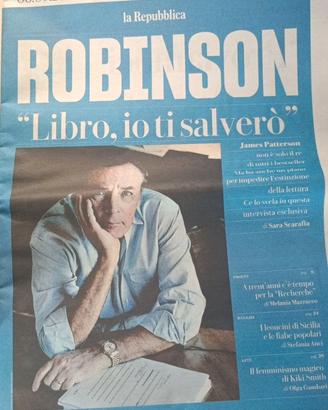 Robinson La Repubblica 06.09.26 James Patterson Li