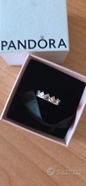 Anello pandora corona re leone