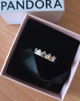 Anello pandora corona re leone