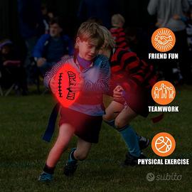 Palla da Rugby Football americano Illuminata LED