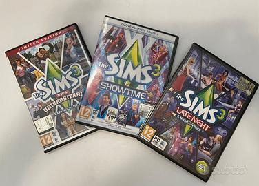 DVD x PC/MAC "The SIMS 3" - completi di libretto