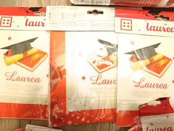 Addobbi Festa laurea mai usati ancora imballati