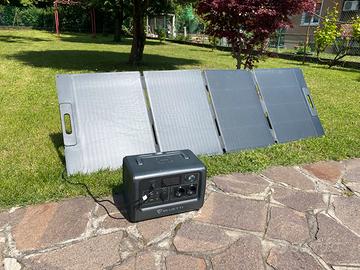Accumulatore Bluetti EB70+ Pannelli fotovoltaici