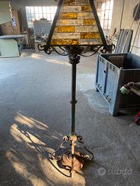 Lampada stile rustico