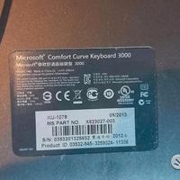 Tastiera computer Microsoft con cavo confortevole