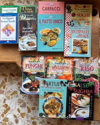 Libri di cucina vari
