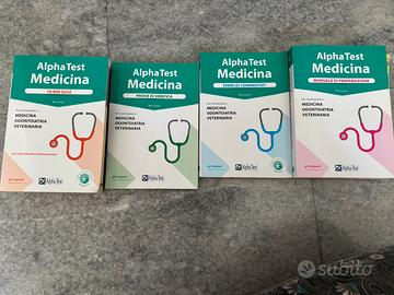 kit completo di preparazione per il test  medicina