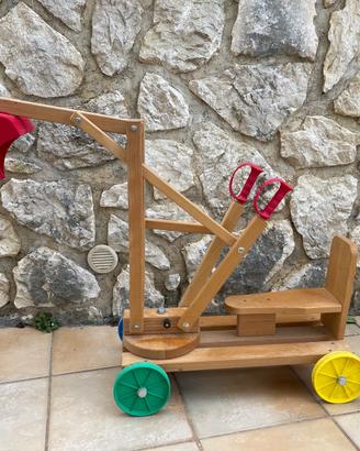 Escavatore gioco bambini
