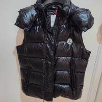 Gilet Moncler taglia S nero lucido