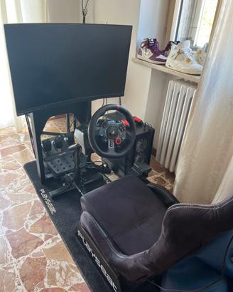 Simulatore simracing Playseat (solo postazione)