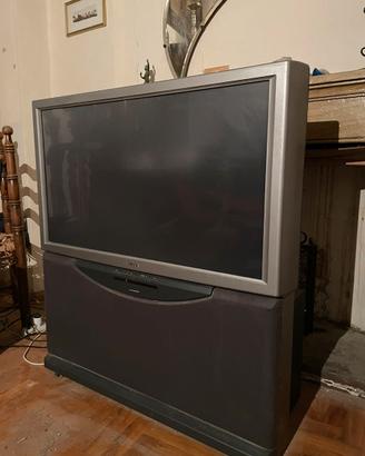 Sony tv retro proiettore effetto cinema