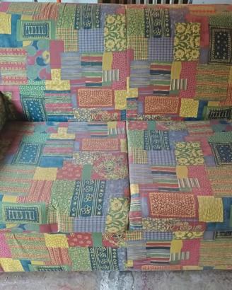Divano multicolore 