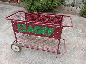 Carrello oggetti giardinaggio 