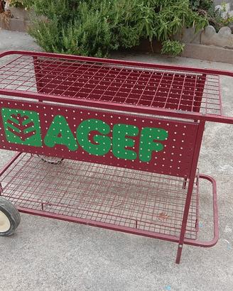 Carrello oggetti giardinaggio 
