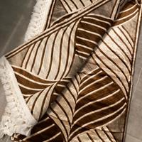 Cporta letto vintage in velluto di cotone.