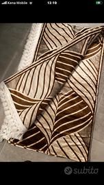 Cporta letto vintage in velluto di cotone.