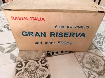 Set Calici Peroni Gran Riserva con scatola orig.