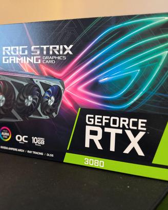 ASUS ROG Strix RTX 3080 OC – NON LHR Pari al nuovo