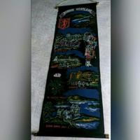 Quadro pergamena rotolo Scozia, anni '80